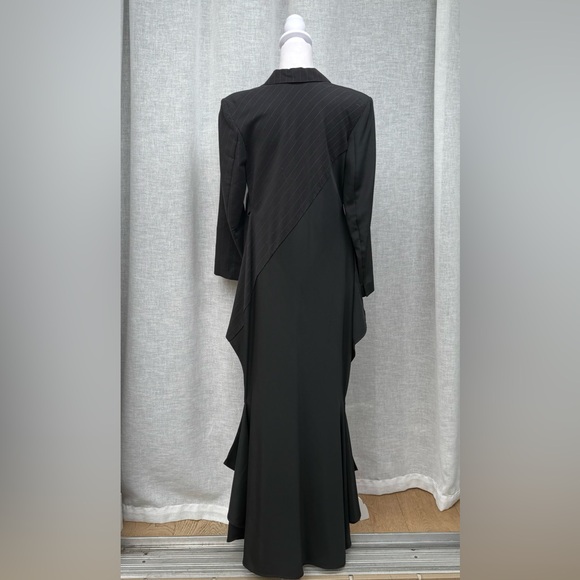 Yohji Yamamoto black swallowtail blazer - Picture 3 of 13